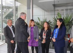Russian Ambassador to the Philippines H. E. Igor Khovaev visits the EBC main office