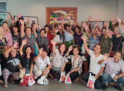 EBC celebrates year-end with the elderly